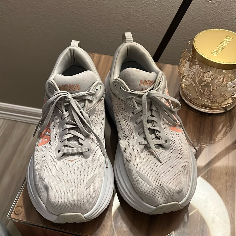 Hoka Bondi 8 Harbor Mist / Lunar Rock